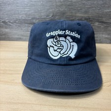 Boné Grappler Station alça traseira azul bordado WELD MFG ajustável comprar usado  Enviando para Brazil