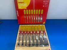 8pc wood chisels for sale  SUTTON COLDFIELD