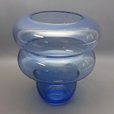 Vaso vetro blu usato  Inverigo
