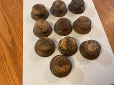 10 drawer wood knobs for sale  Leominster