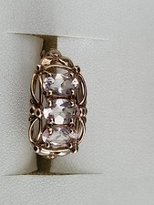 9ct gold morganite for sale  PLYMOUTH