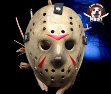 Máscara de hóquei Jason pintada à mão sexta-feira 13 parte 3 (III) "Filme preciso" comprar usado Máscara de hóquei Jason pintada à mão sexta-feira 13 parte 3 (III) "Filme preciso" comprar usado  Enviando para Brazil