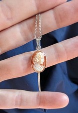 Cameo necklace handmade for sale  SOUTHPORT