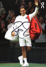 Roger federer cartolina usato  Montesilvano