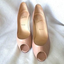 Christian louboutin beige d'occasion  Expédié en Belgium