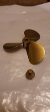 Solid brass propeller for sale  NORTHAMPTON