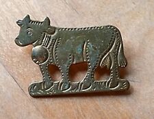 Spilla mucca vintage usato  Torino