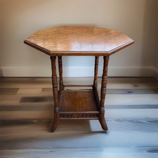 Vintage hexagonal oak for sale  GRIMSBY
