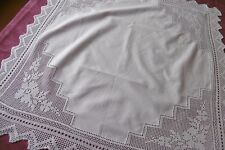 Belle nappe dentelle d'occasion  Paris XVIII