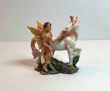 Unicorn fairy figurine for sale  CREDITON
