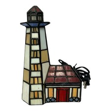 Vtg lighthouse stained for sale  Myrtle Beach
