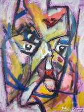 ölbild abstrakt gemälde gebraucht kaufen  Bad Münstereifel