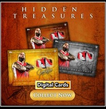 Topps WWE Slam 25 Hidden Treasures Jimmy Uso icônico/super raro/raro digital comprar usado  Enviando para Brazil