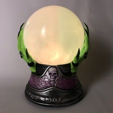Ashland Halloween BOLA DE CRISTAL BRUXA mudança de cor luzes LED sons adereço, usado comprar usado  Enviando para Brazil