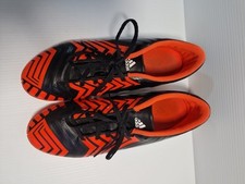 Usado, Chuteiras de futebol Adidas Predito futsal preto/laranja US10 UK9.5 FR44 JP280 CHN270 comprar usado  Enviando para Brazil