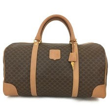 Bolsa de mão CELINE Macadam PVC Boston marrom/7BG0579 comprar usado  Enviando para Brazil