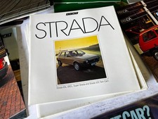 Fiat strada brochure for sale  LUTON