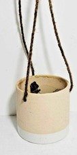 Round beige planter for sale  Webster