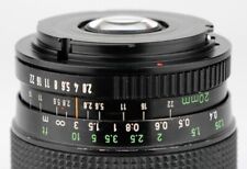 Obiektyw Canon FD 17/4 20/2.8 na mocowanie konwersji EF, używany na sprzedaż  PL