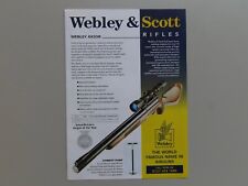 Vintage webley scott for sale  YEOVIL
