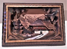 Quadro legno intarsiato usato  Cordenons