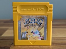 Pokemon Yellow Pikachu Edition (Game Boy, 1999) Autêntico Testado - Salva⬅️🔥 comprar usado  Enviando para Brazil