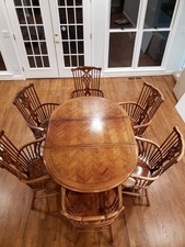 pedestal 6 table chairs for sale  Atlanta