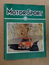 Motor sport magazine for sale  Barrington