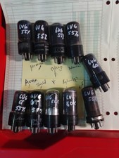 6v6 tubes lot for sale  Saint Albans