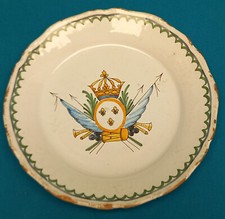 Xviii assiette faience d'occasion  Dampierre-sur-Linotte
