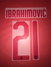 Kit ibrahimovic rosso usato  Vanzaghello