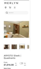 Arysto sleek door for sale  SHREWSBURY
