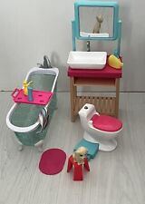 Barbie bathroom playset for sale  UXBRIDGE