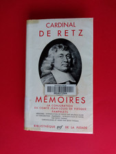Pléiade cardinal retz d'occasion  Quimper