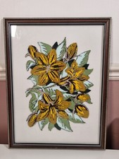 Vintage crewel embroidery for sale  YORK