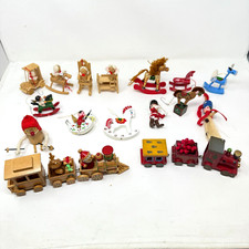 Vintage wooden christmas for sale  Clayville