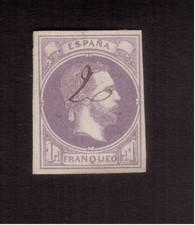 Espagne carlistes violet d'occasion  Saumur