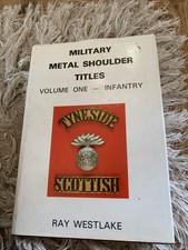 Military metal shoulder for sale  BANSTEAD
