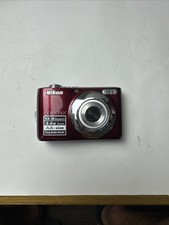 Câmera Digital Nikon COOLPIX L22 12.0MP Vermelha - Tela Quebrada, usado comprar usado  Enviando para Brazil