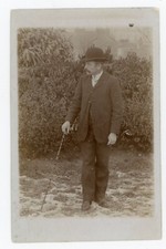 Photo card man d'occasion  Expédié en Belgium