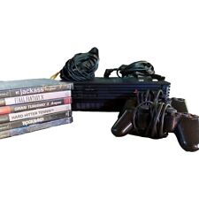 Console Sony PS2 Fat - PACOTE - Dois controles, seis jogos e cabos! Funcionando! comprar usado  Enviando para Brazil