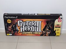 Guitar Hero III 3 Legends Of Rock guitarra sem fio na caixa Sony PlayStation 2 PS2  comprar usado  Enviando para Brazil