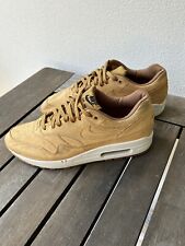 Tênis Nike Air Max 1 Premium Wheat - Tamanho 10 EUA Cáqui Marrom Creme comprar usado  Enviando para Brazil