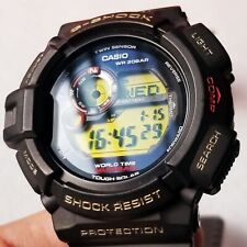 ⌚Casio G-shock G9300-1 personalizado em preto verde display bússola termômetro solar comprar usado  Enviando para Brazil