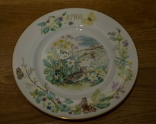 Caverswall april plate for sale  HONITON