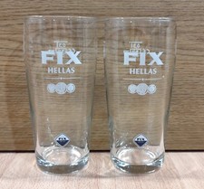 CONJUNTO PUBLICITÁRIO DE DOIS COPOS FIX HELLAS BEER 300ML comprar usado  Enviando para Brazil