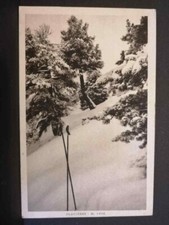 Cartolina clavieres neve usato  Italia
