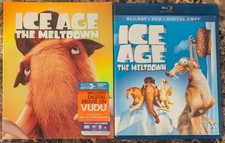 Ice Age 2 The Meltdown (Blu-ray DVD Digital Copy, 2011, 3-Disc Set w Slipcover) comprar usado  Enviando para Brazil