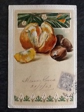 Illustree gaufree orange d'occasion  Vasles