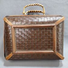 Hinged brown box for sale  Cut Off